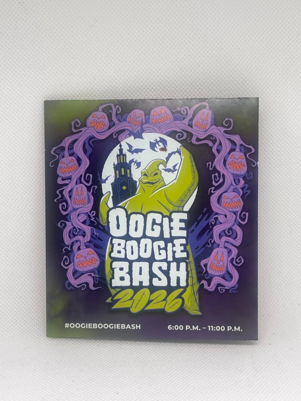 Disney Oogie Boogie Bash 2026 Event Guide Map Halloween